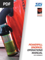 Powerfill Snorkel: Operations Manual