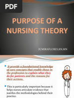 Purpose of A Nursing Theory