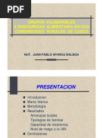 Campos - Vulnerables Seguridad Alimentaria Pablo Aparco