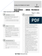 TJ-CE Tecnico Judiciario - Area Tecnico-Administrativa (TJ-ATA) Tipo 4