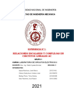 Experiencia 1 Informe