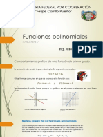 Funciones Polinomiales