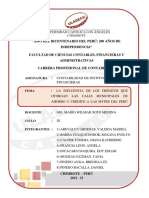 La Influencia de Los Créditos Que Otorgan Las CMAC A Las MYPES Del Perú 2019