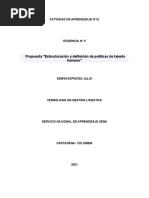 Actividad de Aprendizaje N°12 Evidencia #5