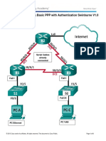 3.4.1.5 Lab - Troubleshooting Basic PPP With Authentication Swinburne V1.0