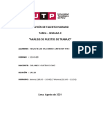 Tarea Individual - Semana 2 - G. Talento Humano