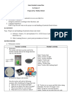 Semi-Detailed Lesson Plan in Science 3