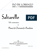 (Clarinet - Institute) Delorenzo Saltarello