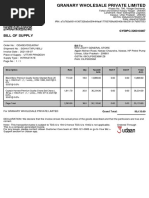 Bill of Supply: GY59PC/220010467