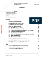 Guidance On The CategorisationPlanningRisk Assessment