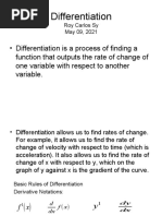 Differentiation