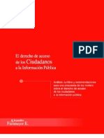 El Derecho de Acceso de Los Ciudadanos A La Información Pública UNESCO