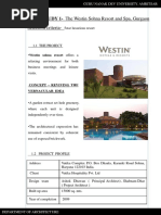 Selection Criteria-: CASE STUDY 1-The Westin Sohna Resort and Spa, Gurgaon