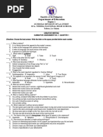 Creative Writing Summative Test 1