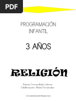 Programación 3 Años POPI