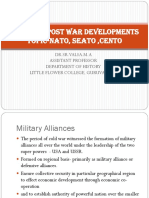 Module-2 Post War Developments Topic-Nato, Seato, Cento