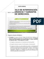 Protocolo de Intervencion en Flagrancia y Garantia de Derechos