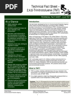 Technical Fact Sheet - 2,4,6-Trinitrotoluene (TNT) : at A Glance