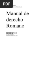 Manual de Derecho Romano - Angel Di Pietro