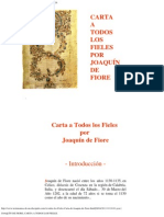 Joaquín de Fiore, Carta A Todos Los Fieles