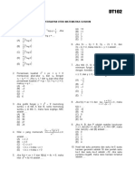 DT102 Matematika Soshum UTBK Alumni