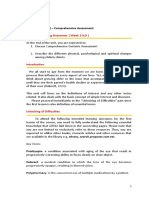 Unit 1 - Week (1) - Comprehensive Assessment: Intended Learning Outcomes (Week 1-ILO)