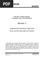 Microlok II System Startup, Troubleshooting, and Maintenance