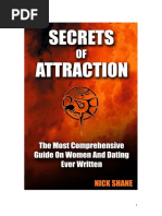 Secrets of Attraction - The Most Comprehensive Guide On Women and Dating Ever Written - PDF Room