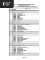 Electronics and Communication Engineering (Post No. 20)