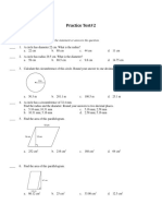 Practice Test#2: Multiple Choice