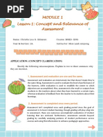 EDAL Concept and Relevance of Assessment