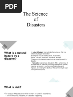 The Science of Disasters