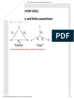 Basics of Star and Delta Connections Instrumentation Tools