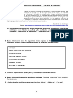 Ap - Subgéneros Narrativos 2. Actividades