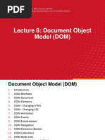 Lec 8 - DOM