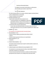 Ecuaciones Del Mercado de Dinero