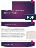 Effect of Government Police On PPC