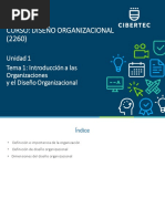 PPT Unidad 01 Tema 01 2020 02 Diseño Organizacional (2260) (1) Tema1