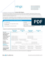 Blue Shield of California Shield Savings Plans IFP 1-2011