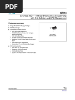 Low Cost ISO14443 Type-B Contactless Coupler Chip With Anti-Collision and CRC Management