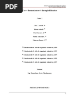 Torre Transmisora de Energía Eléctrica: Informe de Proyecto Del Curso Cálculo para La Física 2