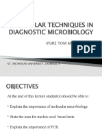 Rev. Lect 2. MOLECULAR TECHNIQUES IN DIAGNOSTIC MICROBIOLOGY