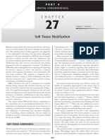 Soft Tissue Mobilization: SP Ecial Con Si Der Ation S