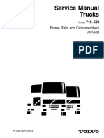 Service Manual Trucks: Frame Rails and Crossmembers VN/VHD