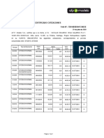 Certificado de Cotizaciones AFPModelo