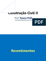 Aula 11 (26-05) - Revesvimento