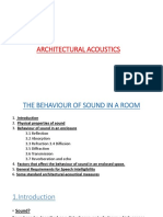 Architectural Acoustics