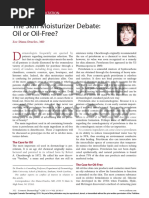 Cos Derm Do Not Copy: The Skin Moisturizer Debate: Oil or Oil-Free?