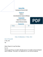 Etheopia Final Report