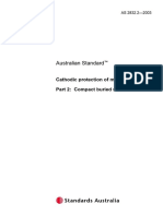 Australian Standard: Cathodic Protection of Metals Part 2: Compact Buried Structures